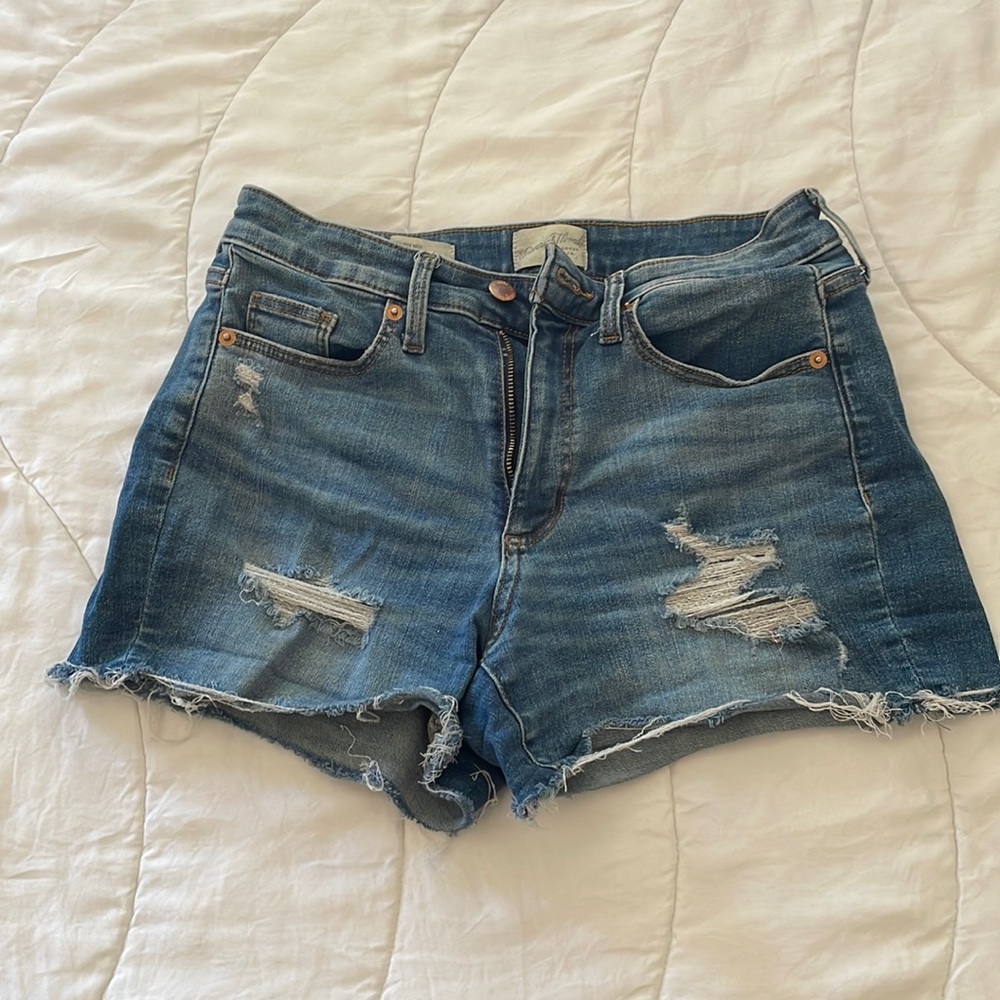 Jean Booty Shorts